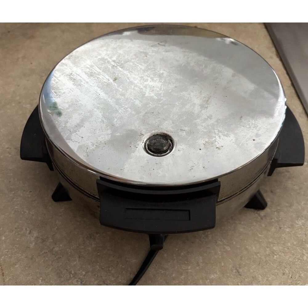 Vintage Toastmaster W-252A Electric Waffle Iron Made in USA Tested Works